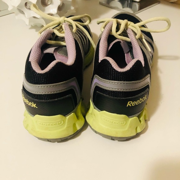 Reebok great conditions sneaker neon green gray - Picture 3 of 8